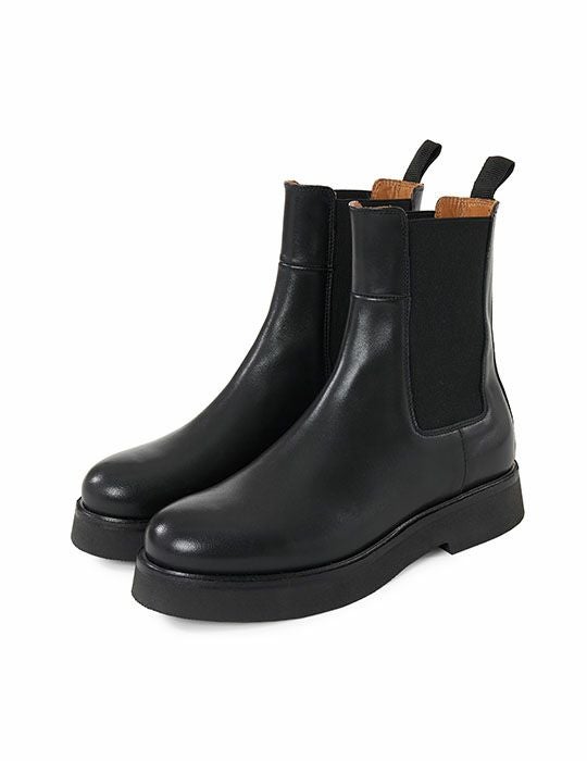 美品パドカレ　Pas de calais サイドゴアブーツ・37 24㎝ サイドゴアブーツ | (パドカレ)公式オンラインストア