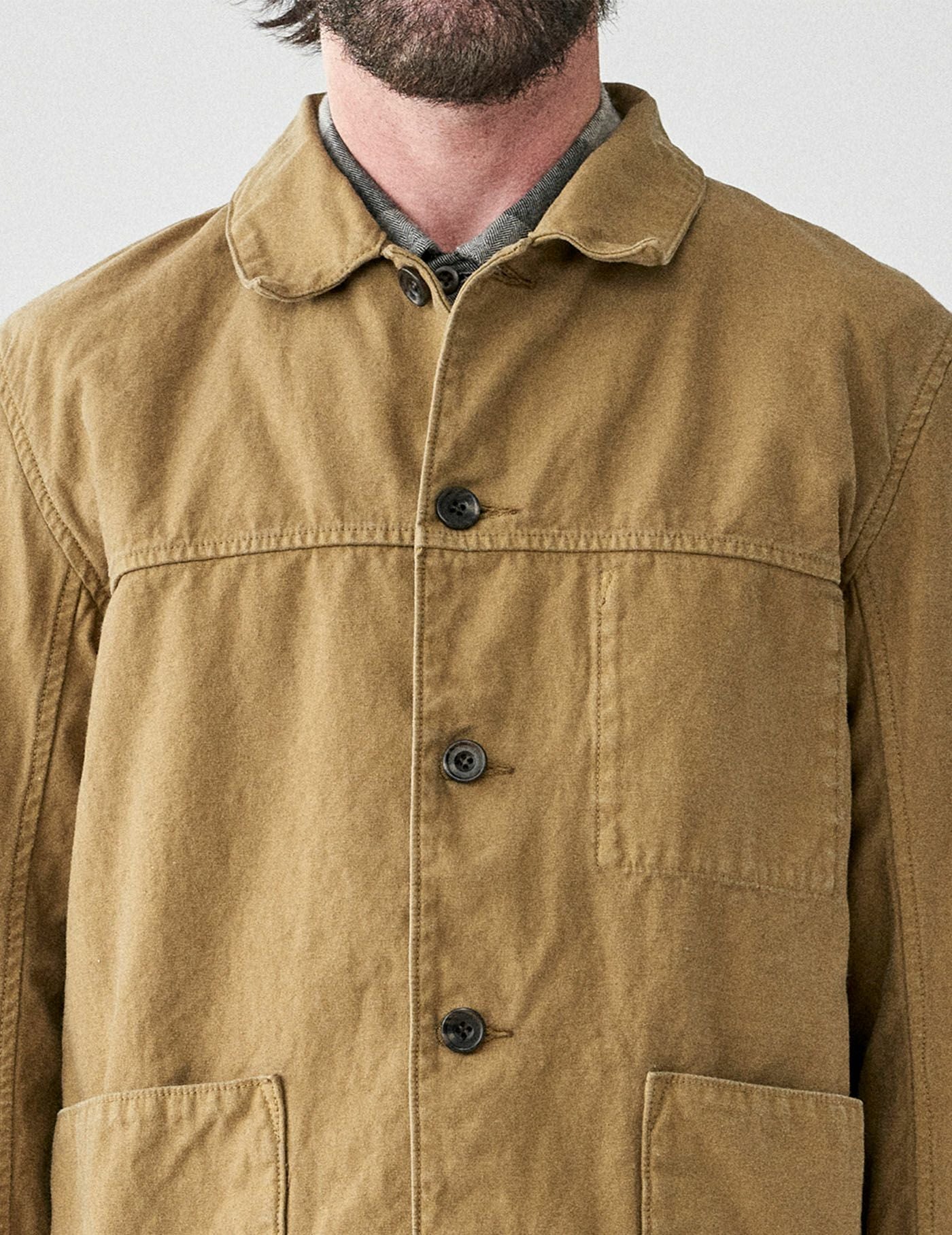 SALE】 CO/LI バックサテン カバーオールジャケット | サージュデクレ
