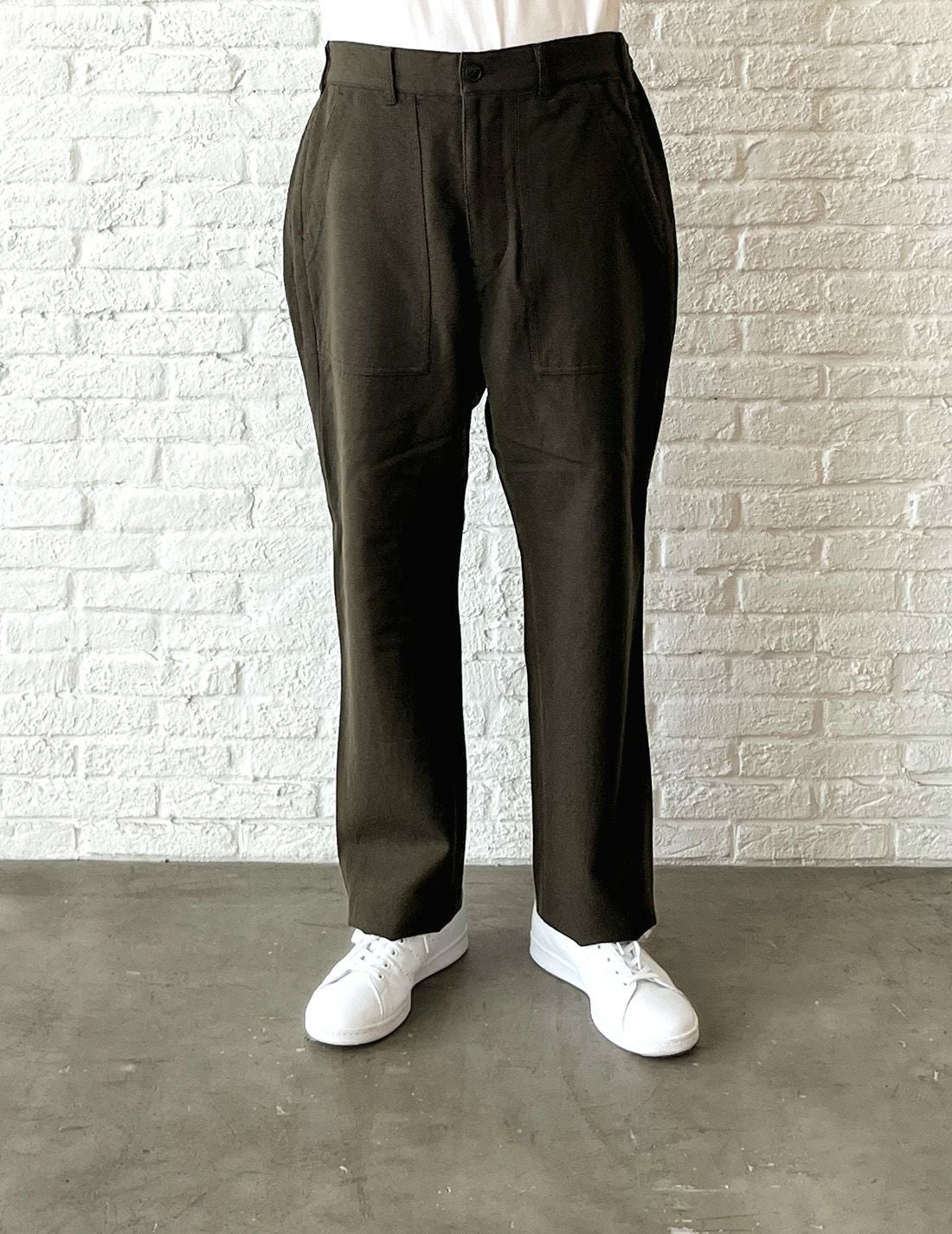 W POINT】【SALE】 WOサージタンブラーペグトップベイカーパンツ