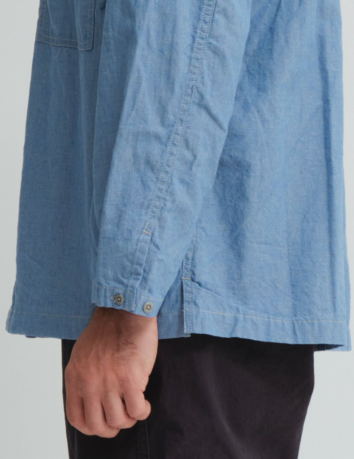 SALE】CO/LIシャンブレースタンドカラーシャツ | (パドカレ)公式