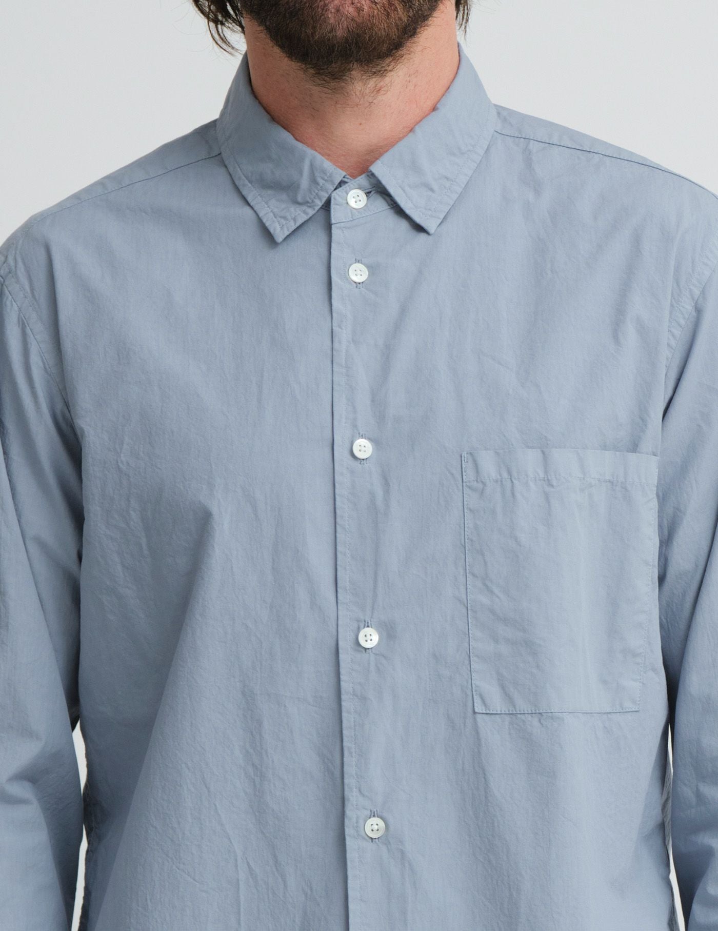 SALE】Cottonブロードレギュラーカラーシャツ | (パドカレ)公式