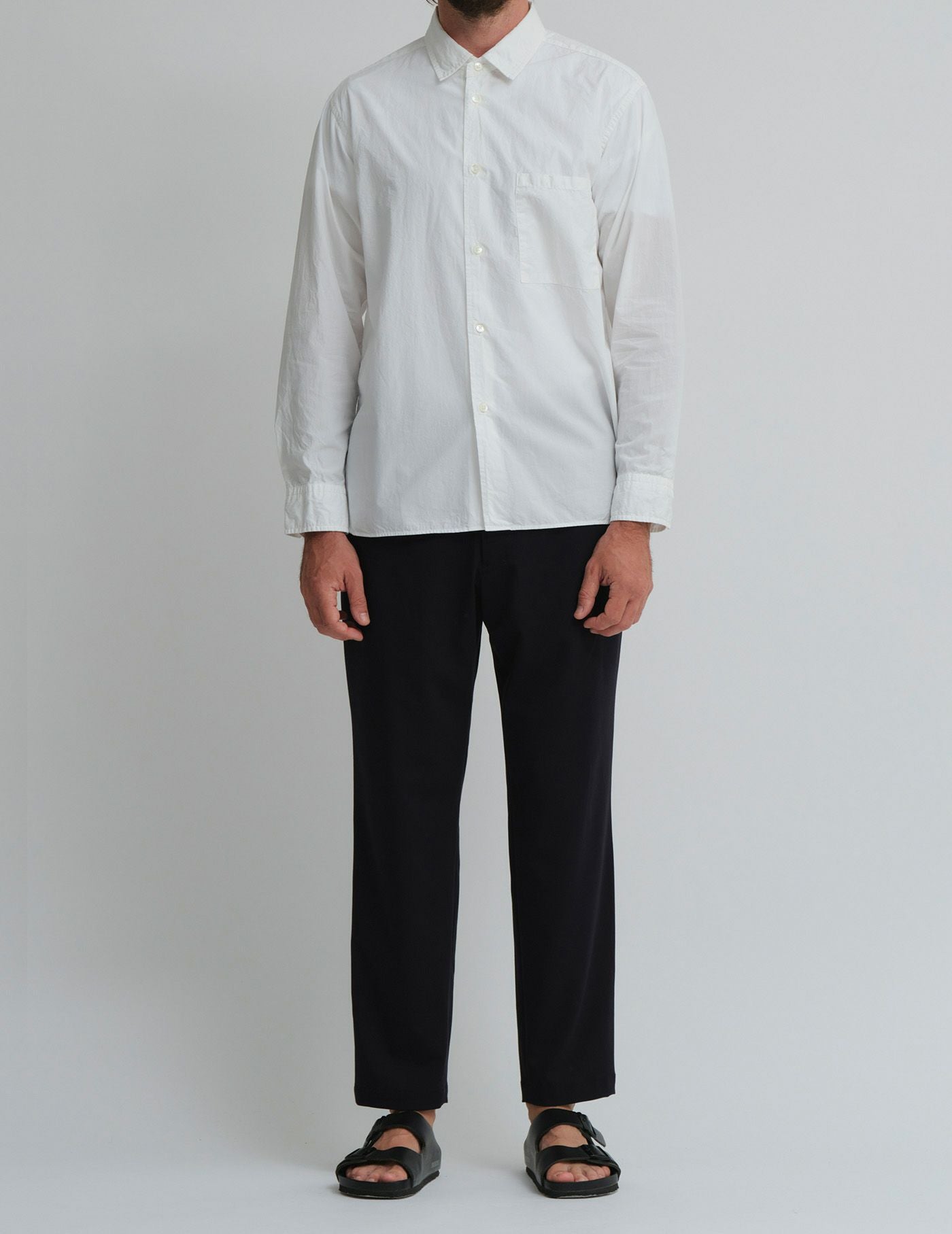 SALE】Cottonブロードレギュラーカラーシャツ | (パドカレ)公式