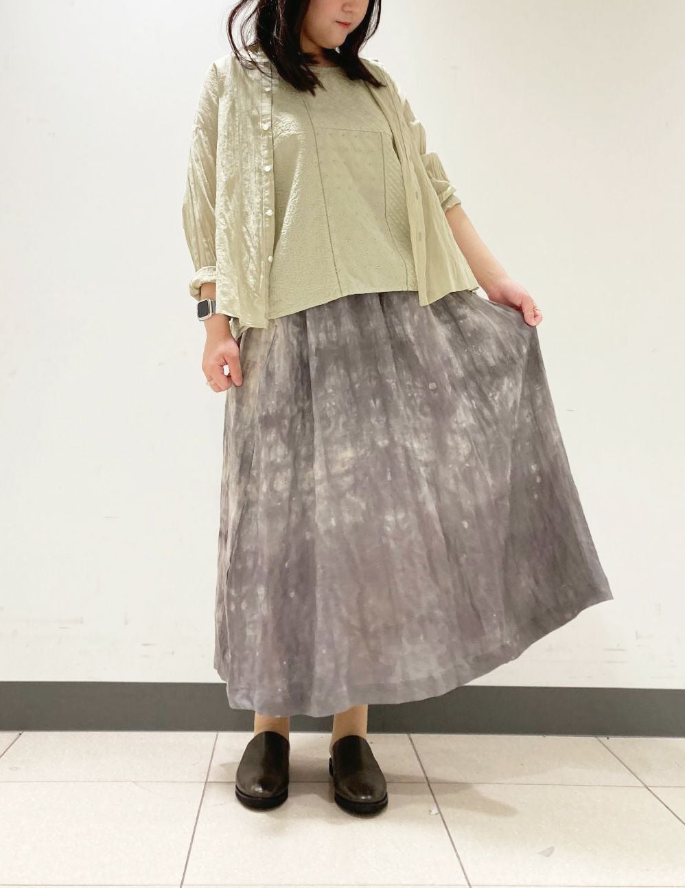 40 グリーン/36size：スタッフ163㎝