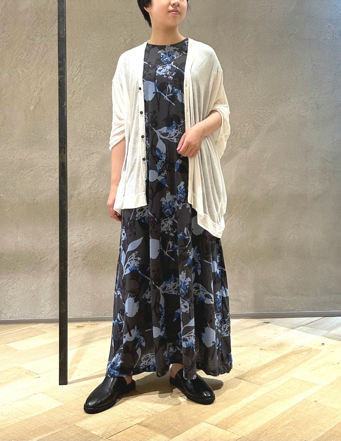 SALE 2BUY more 10%OFF】サマーボタニカルプリント ワンピース