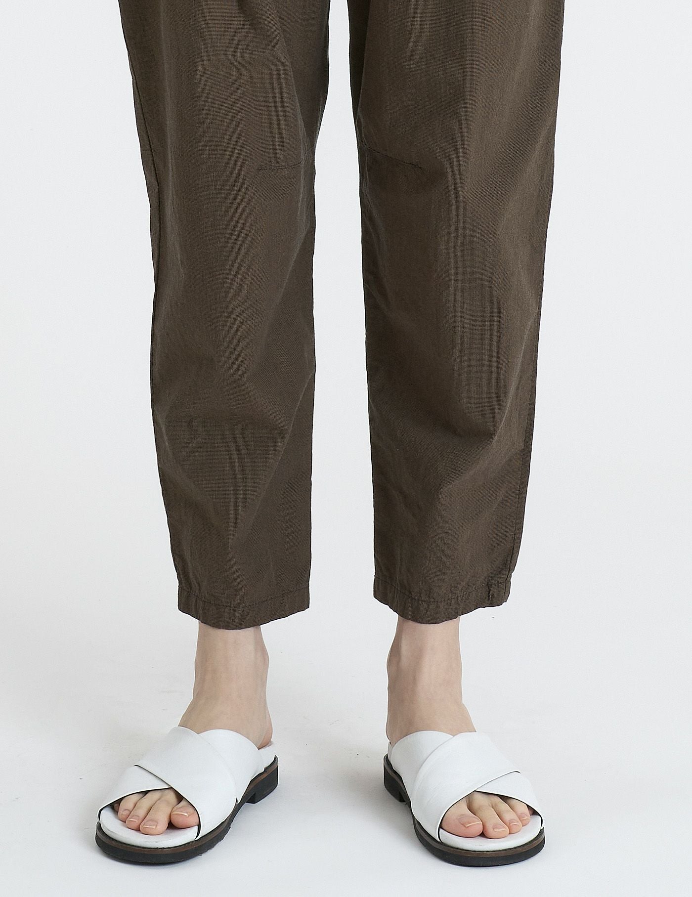 SALE】ナチュラルリップボイル テーパードパンツ | (パドカレ)公式