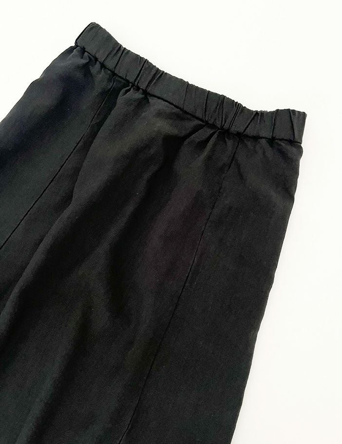 テンセルコットンリネン ツイル液流染め サルエルパンツ | (パドカレ