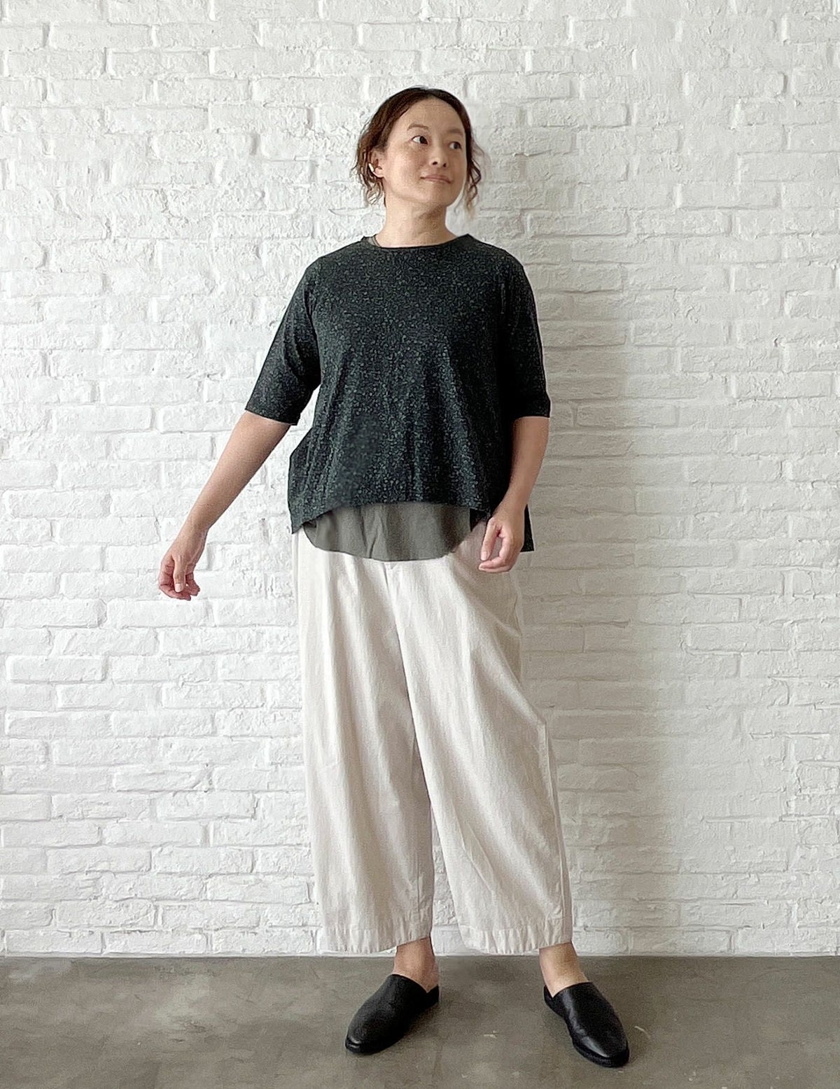 90 グリーン：スタッフ 167cm