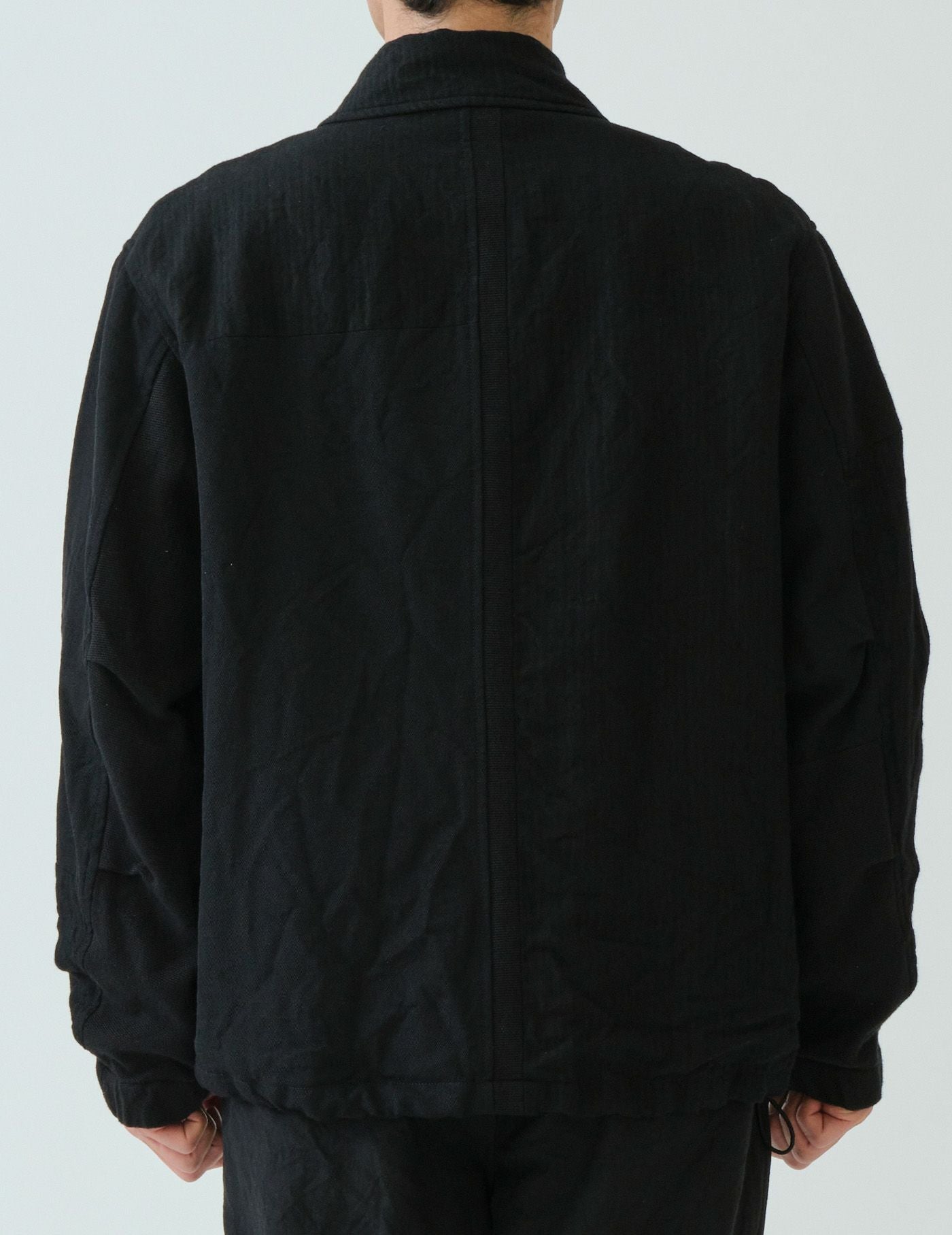 SALE】 マルチファブリックパッチワークZIP UPショートジャケット