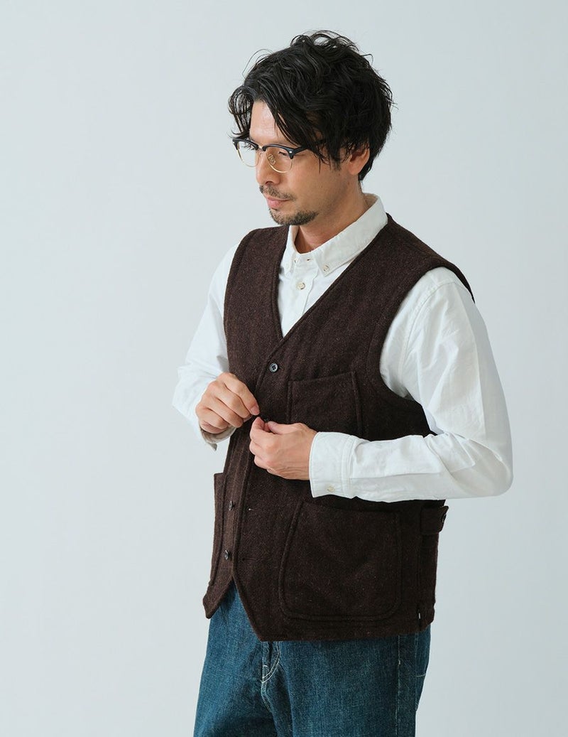 63 ダークブラウン　Msize：モデル180㎝