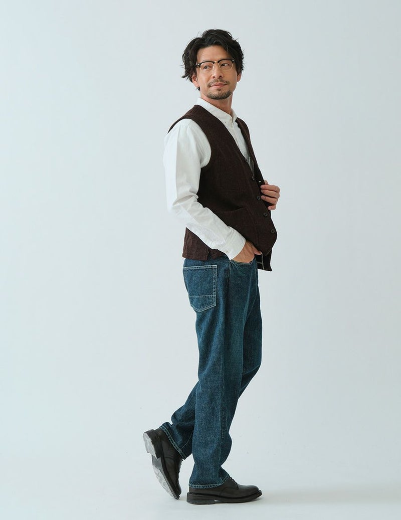63 ダークブラウン　Msize：モデル180㎝