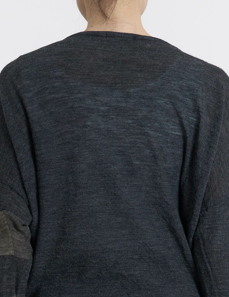 64 チャコール×ベージュ