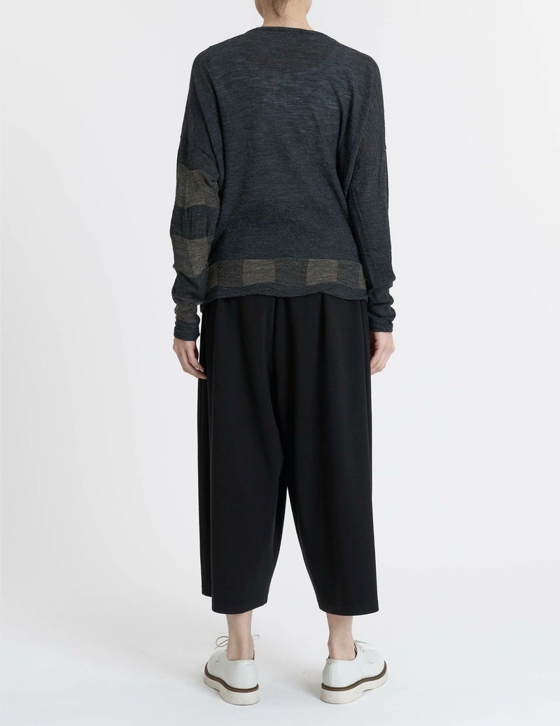 64 チャコール×ベージュ