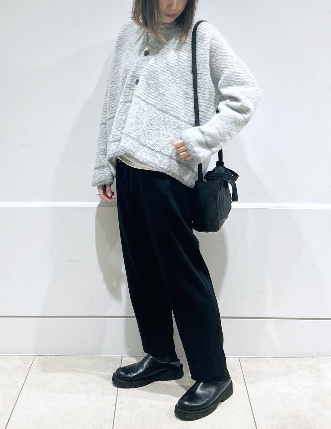 04 アイボリー/36size：スタッフ160㎝