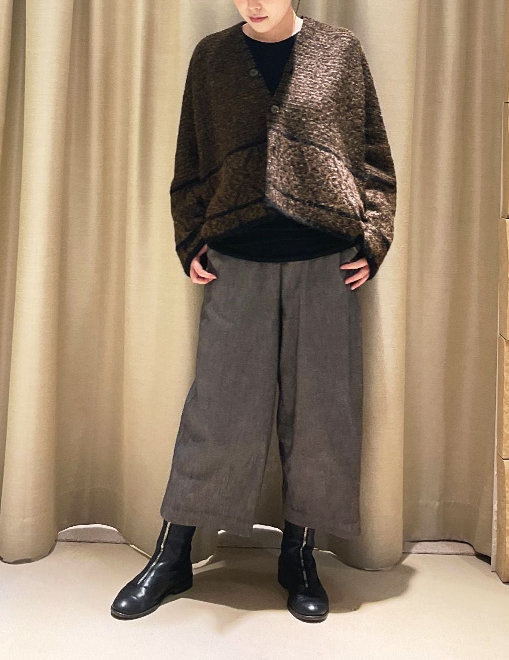 60 ブラウン/36size：スタッフ162㎝