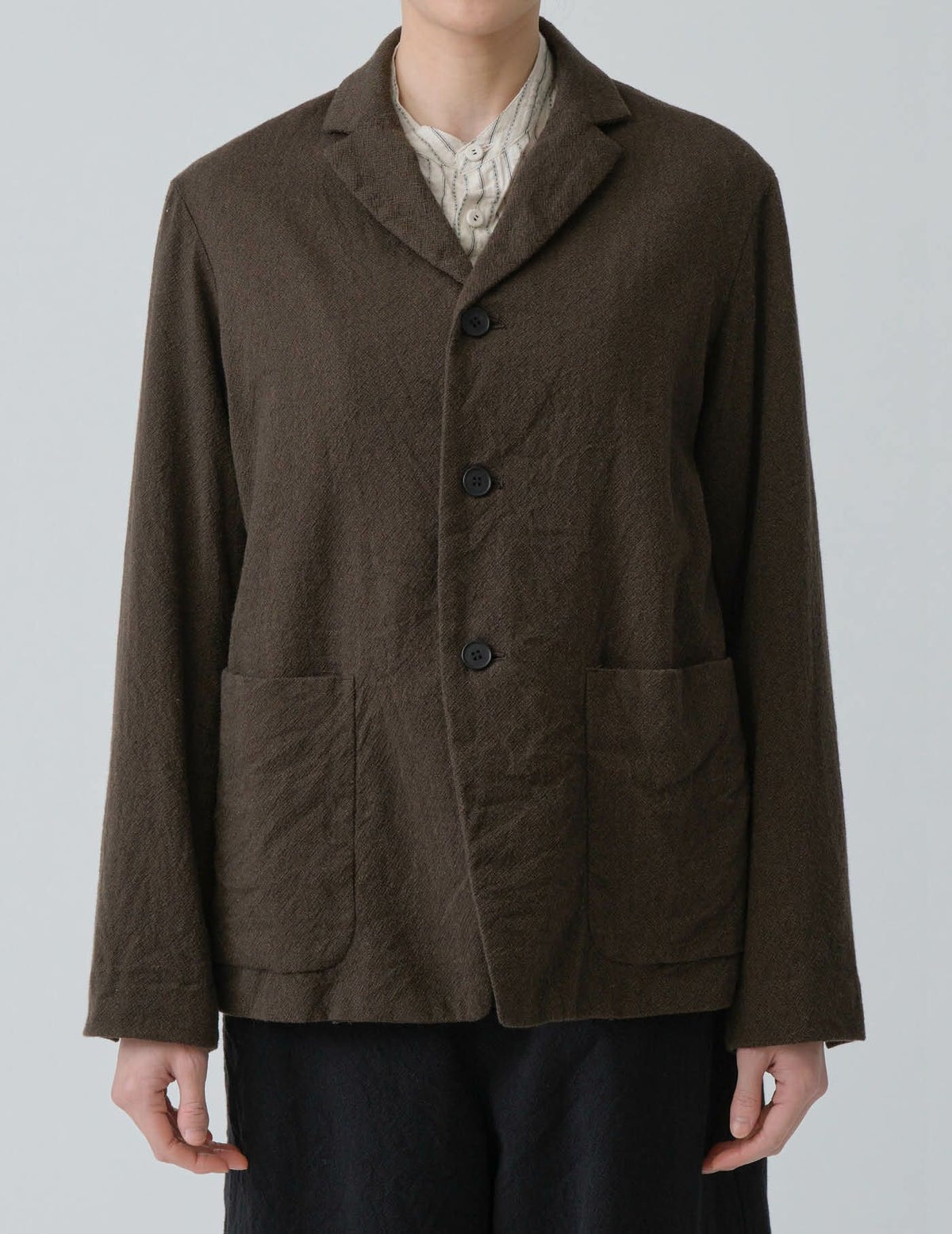 44 カーキ/36size：モデル169㎝