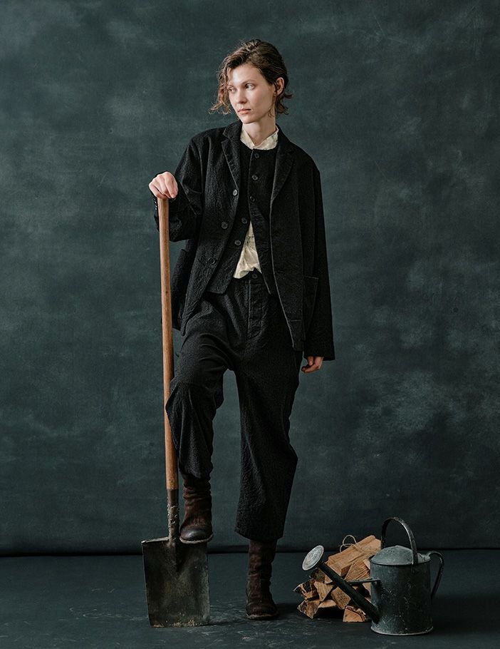 90 ブラック/36size：モデル177㎝