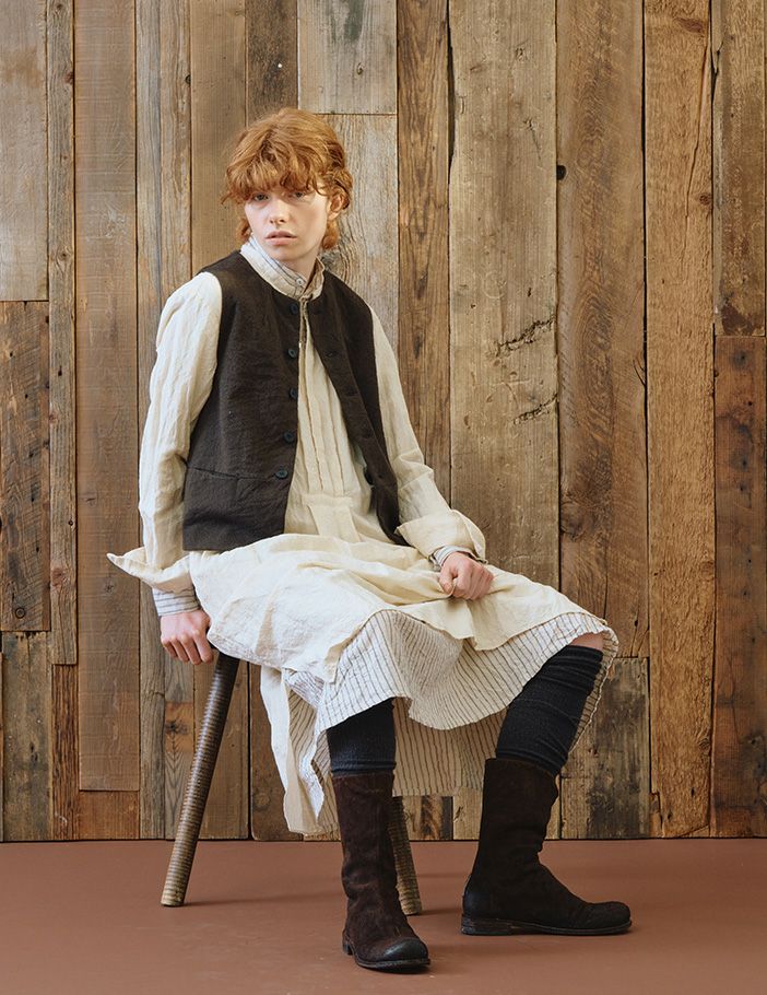 44 カーキ/36size：モデル170㎝