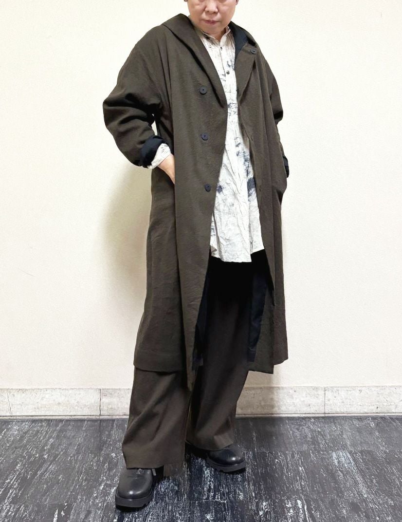 44 カーキ/34size：スタッフ154㎝