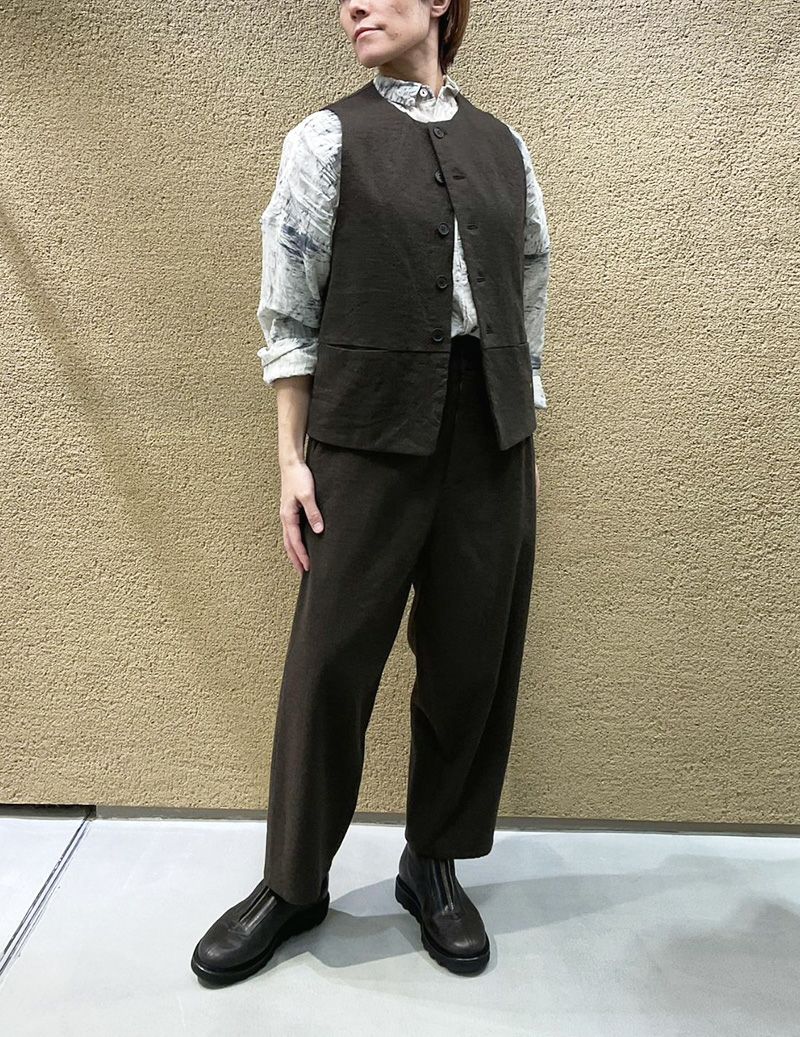 04 アイボリー/36size：スタッフ152㎝