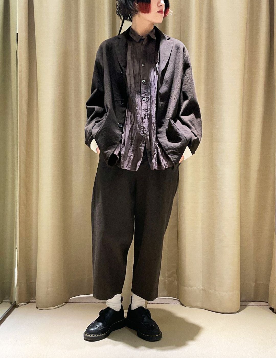 60 ブラウン/36size：スタッフ160㎝