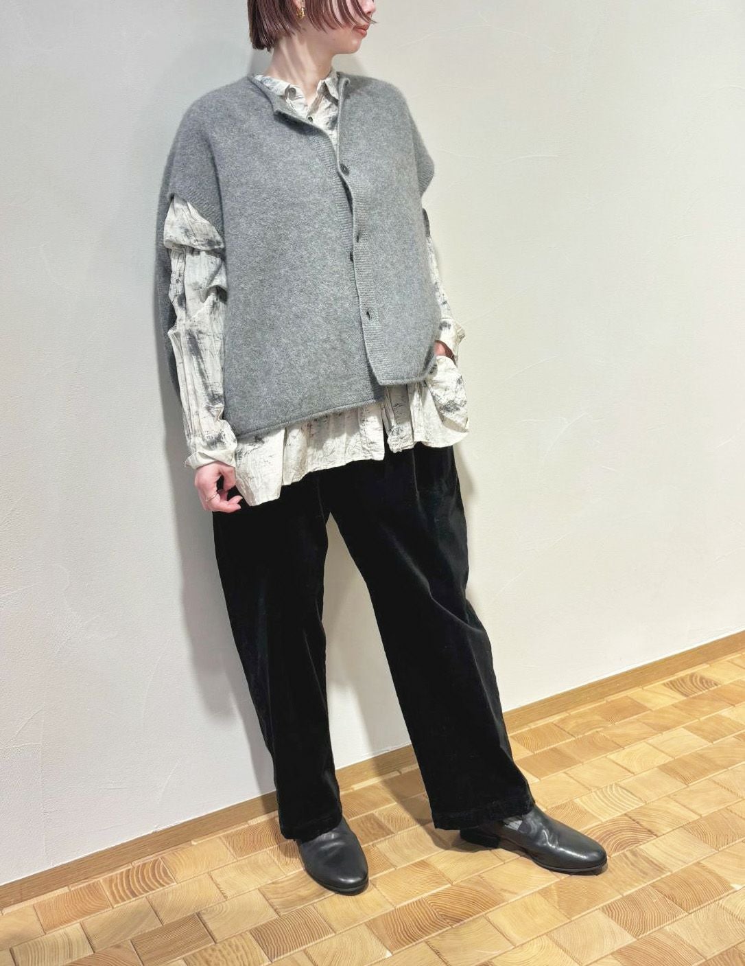 90 ブラック/34size：スタッフ150㎝