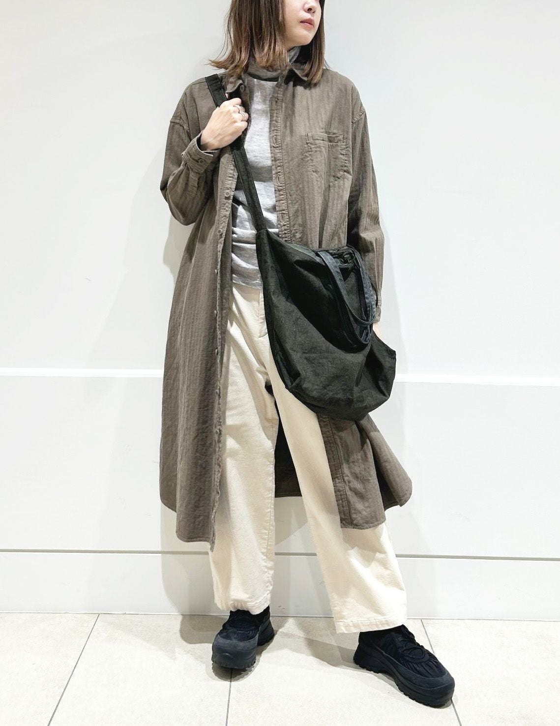 04 アイボリー/36size：スタッフ160㎝