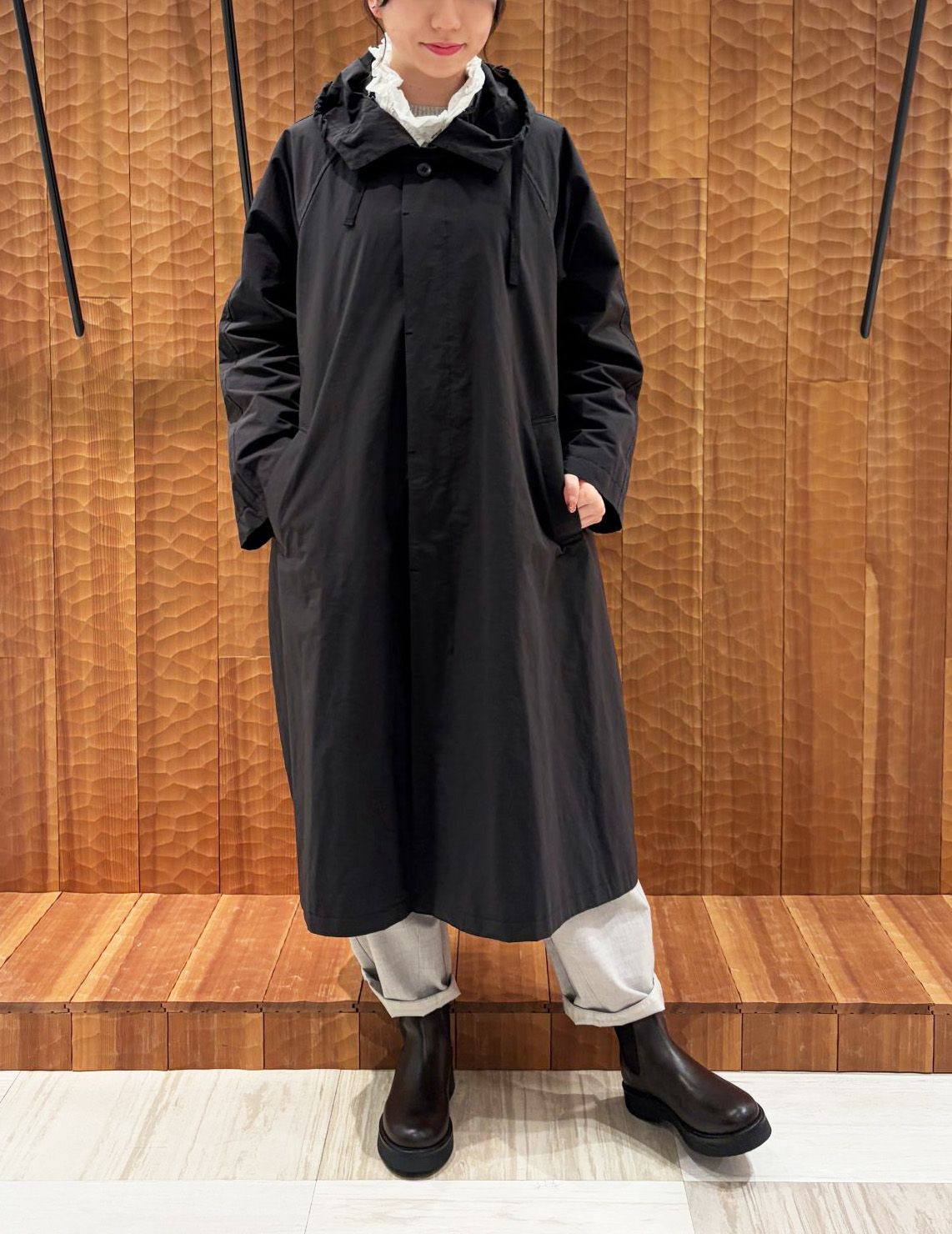 90 ブラック/36size：スタッフ158㎝