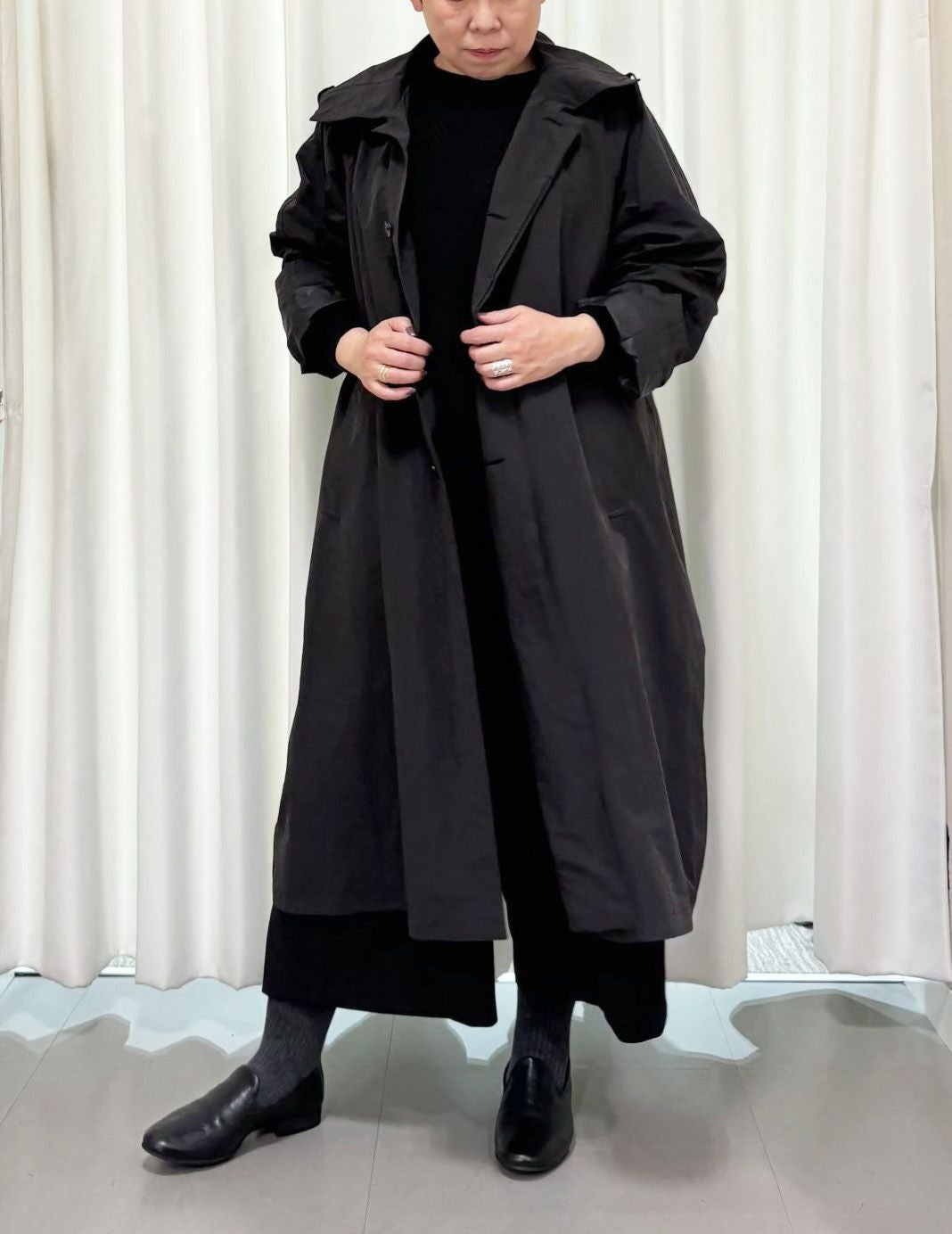 90 ブラック/36size：スタッフ154㎝