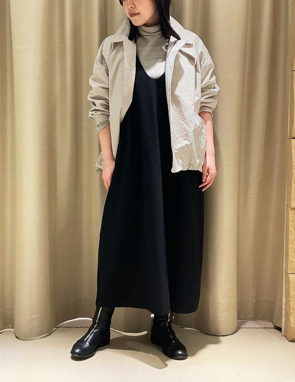 04 アイボリー/36size：スタッフ162㎝