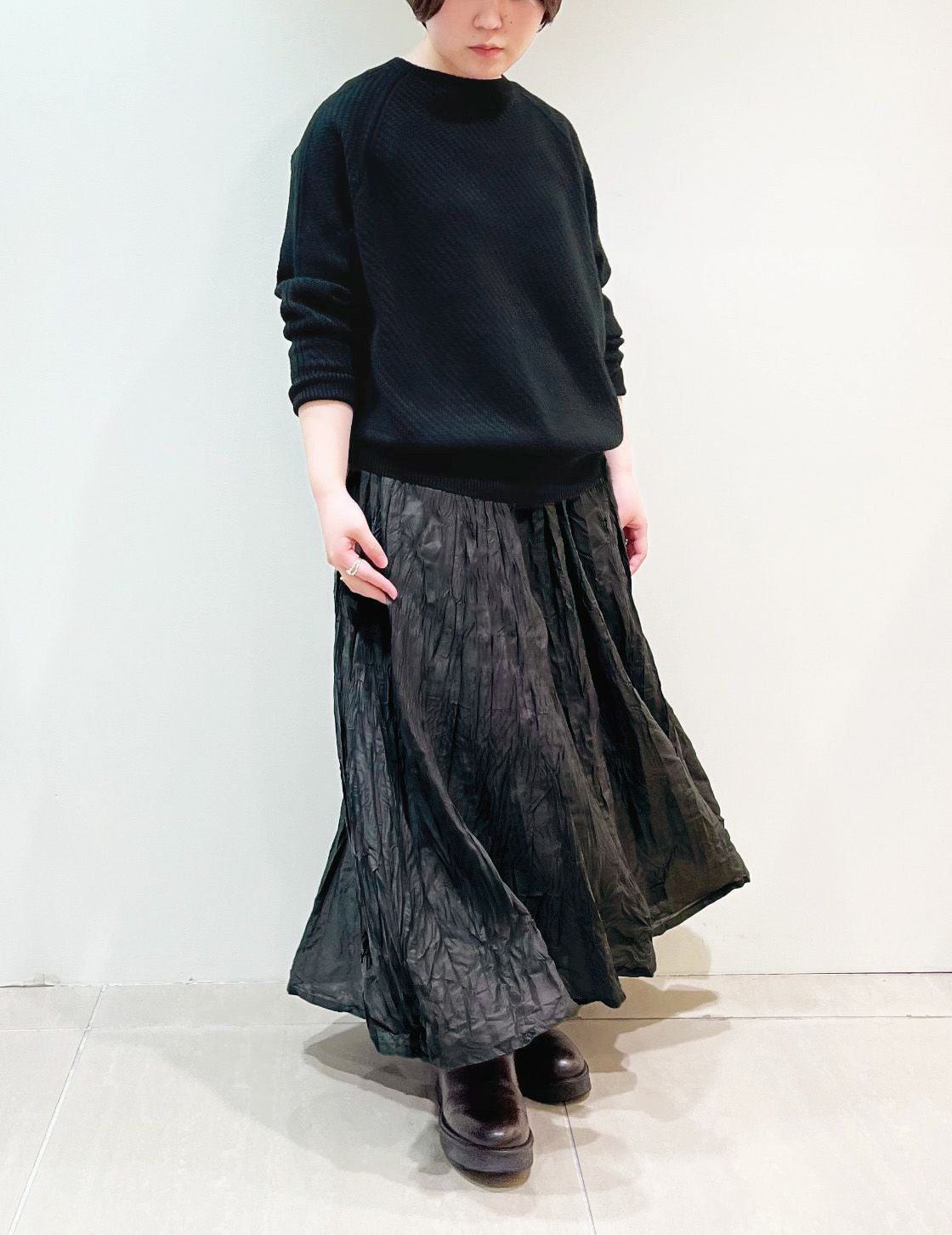 90 ブラック/36size：スタッフ148㎝