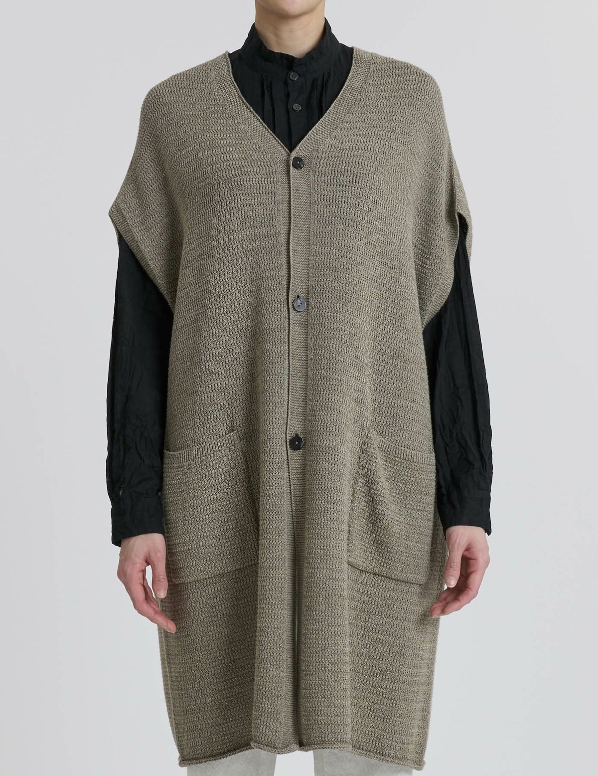 67 グレージュ/36size：モデル169㎝