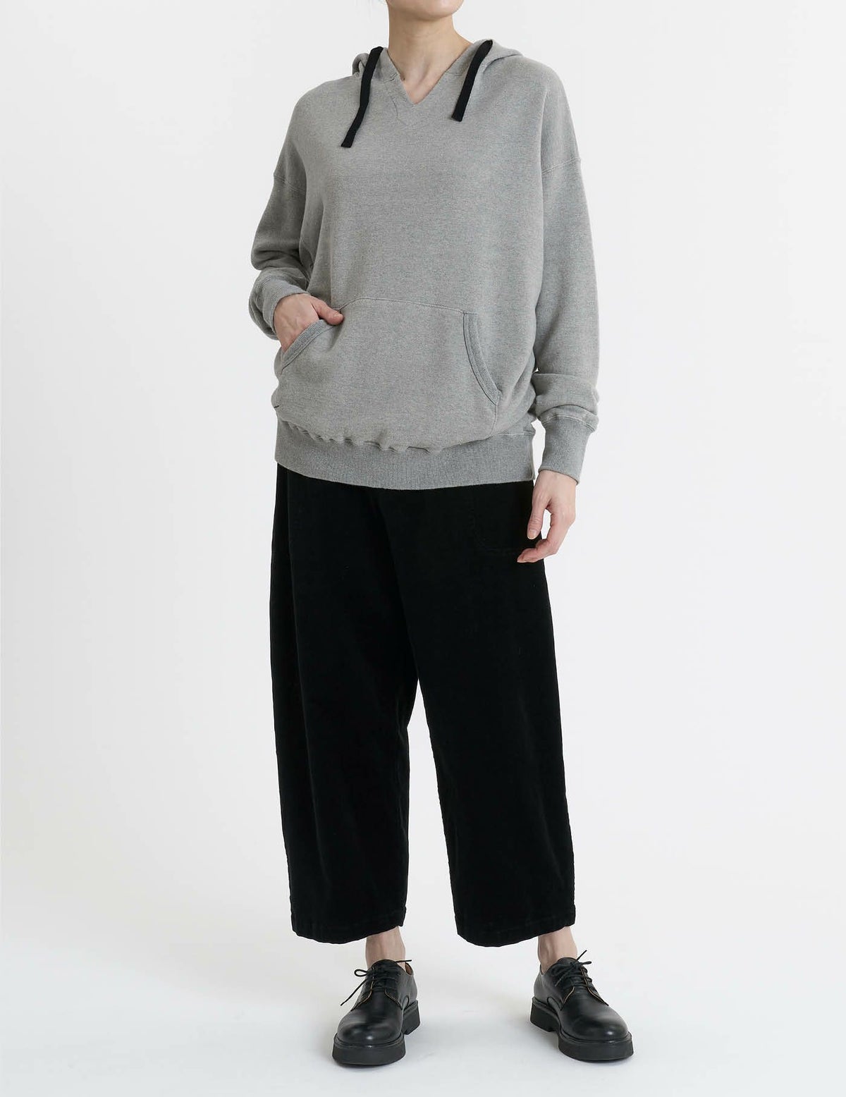 50 グレー/36size：モデル169㎝