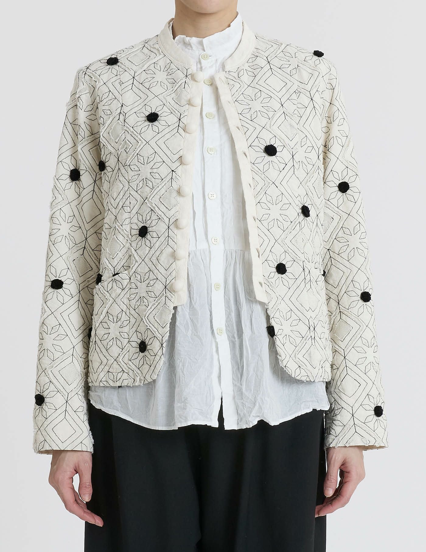 リネンジャケット　パドカレ フレンチリネンノンシルワッシャー ジャケット | pas de calais