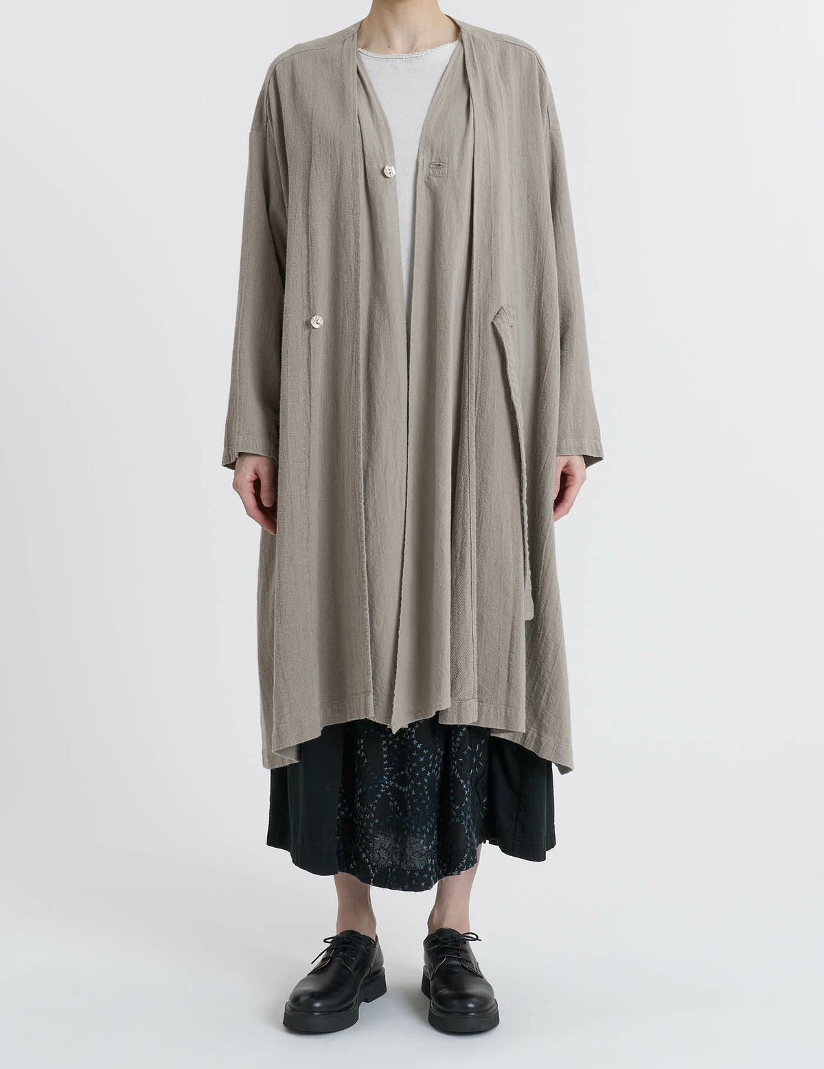 64 ベージュ/36size：モデル169㎝