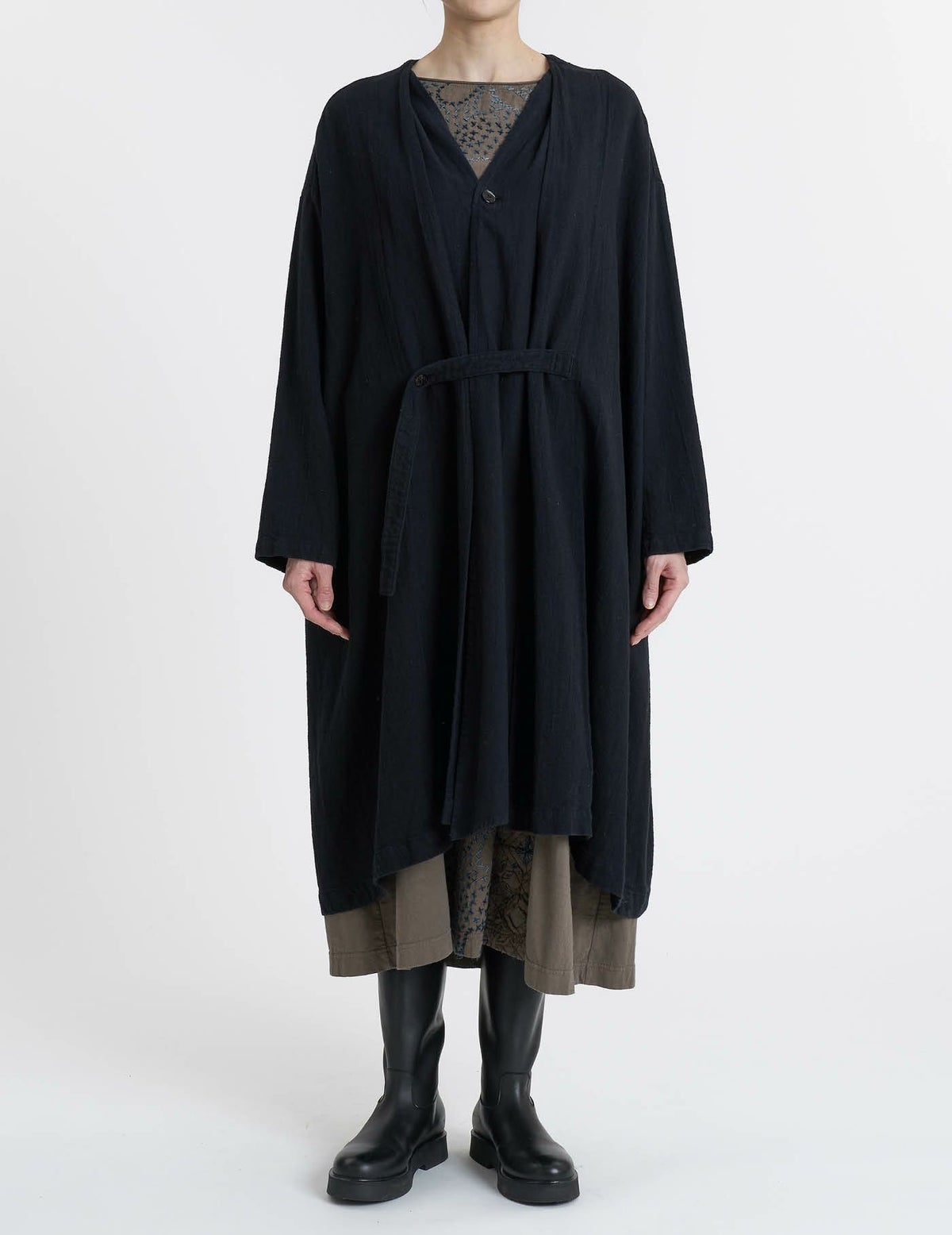 20 ダークネイビー/36size：モデル169㎝