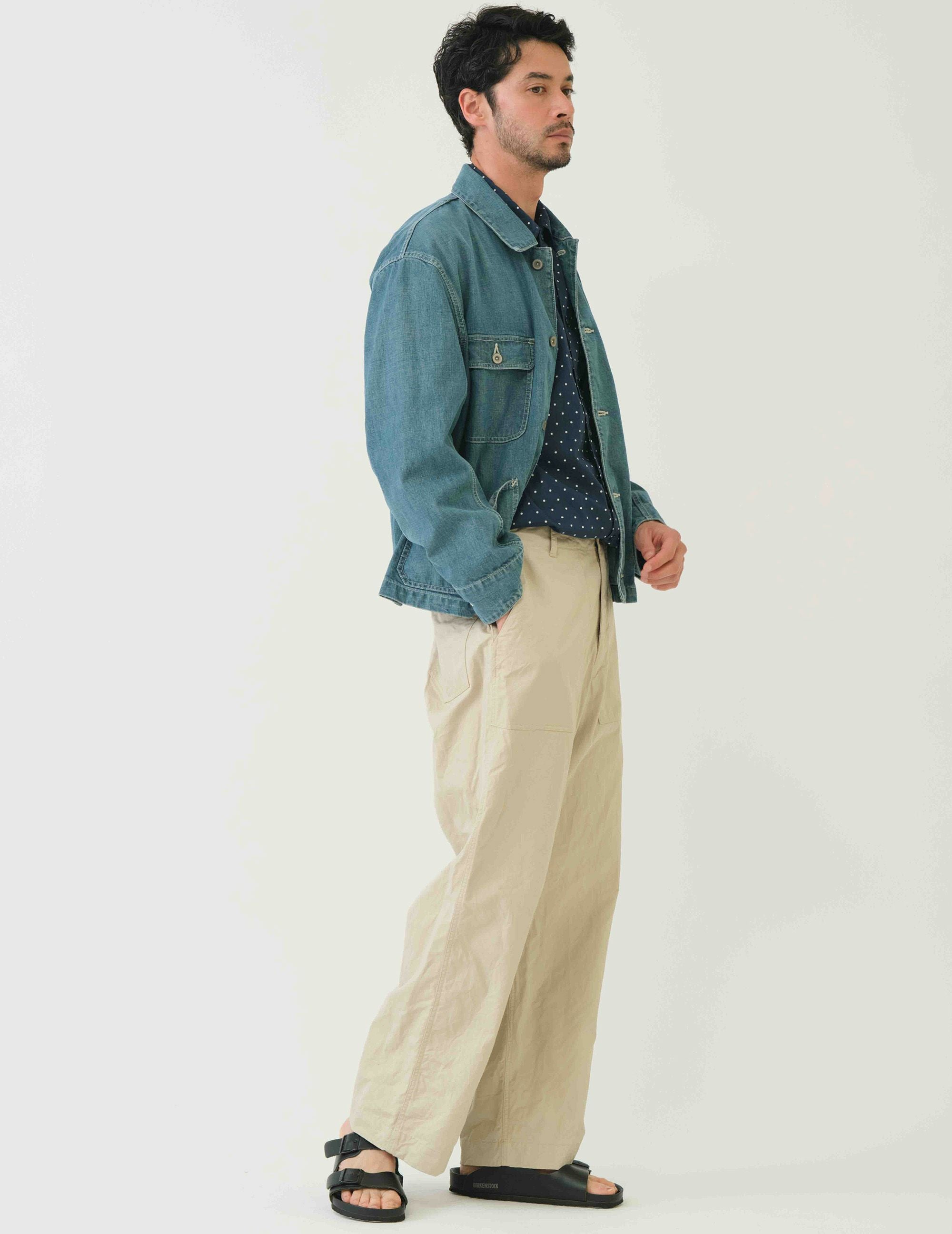 期間限定！10%OFF】11ozデニムショートカバーオールジャケット