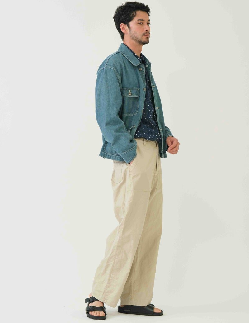 35 ブルー　Msize：モデル184㎝