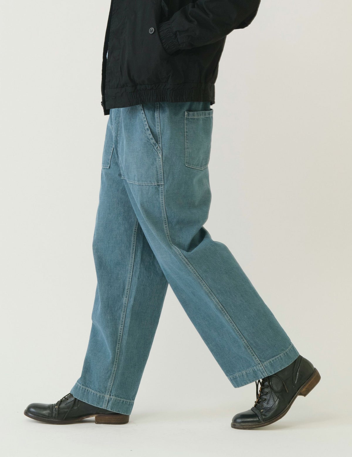 35 ブルー　Msize：モデル184㎝