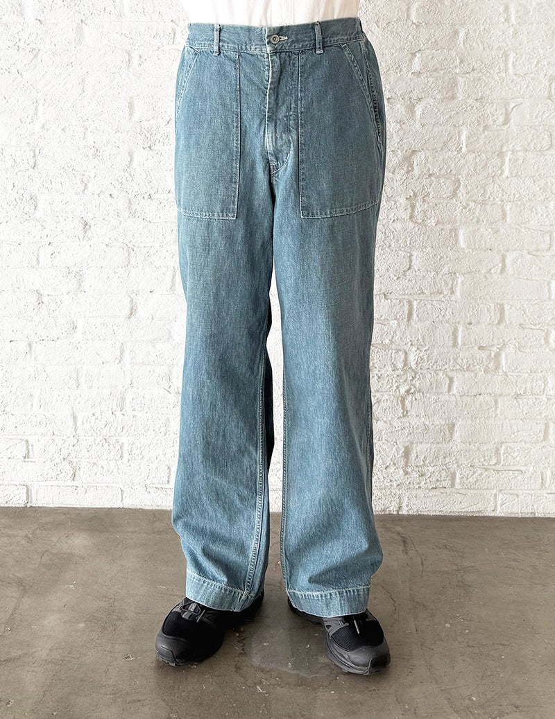 35 ブルー　Lsize：スタッフ178㎝