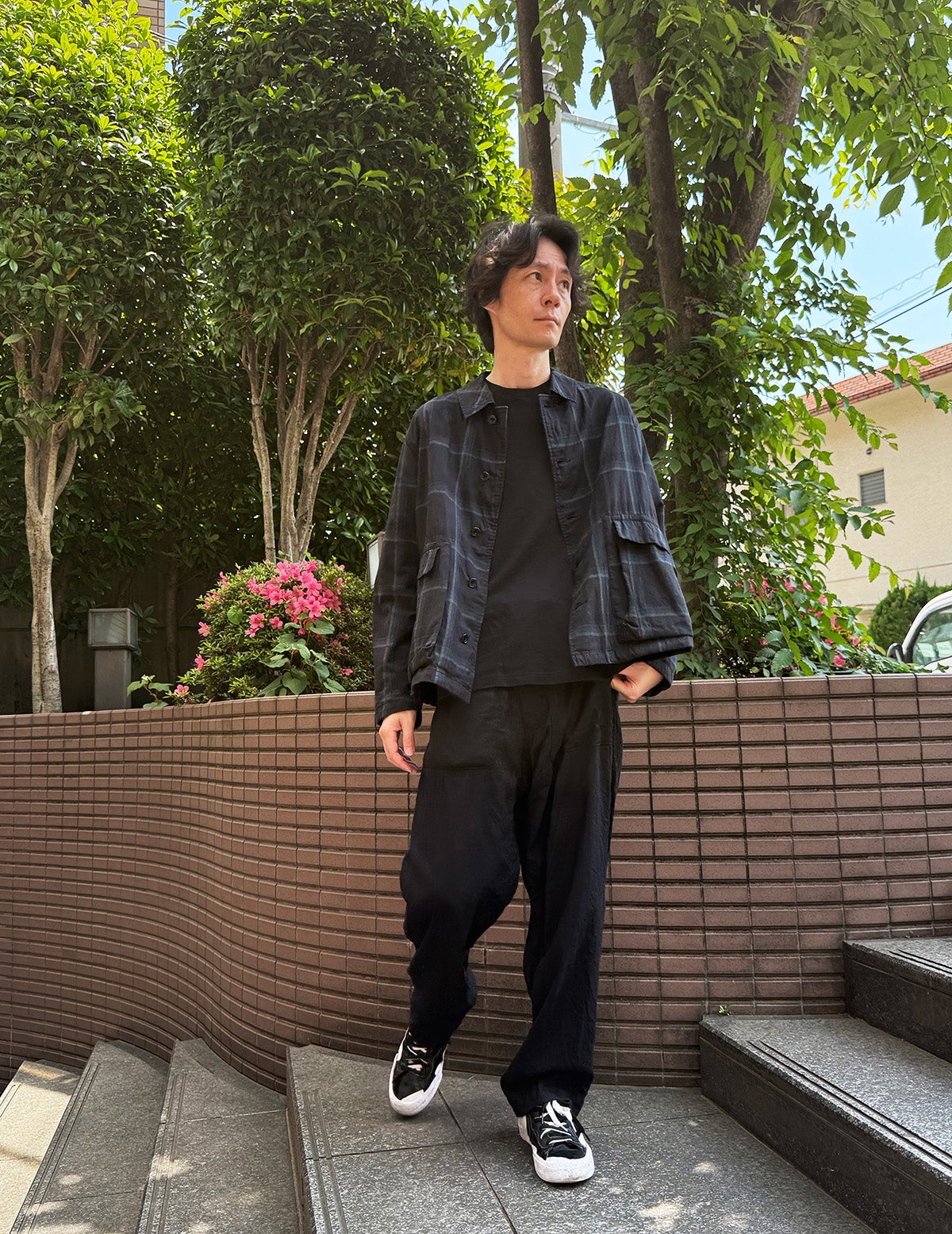 40 グリーン　Msize：スタッフ180㎝