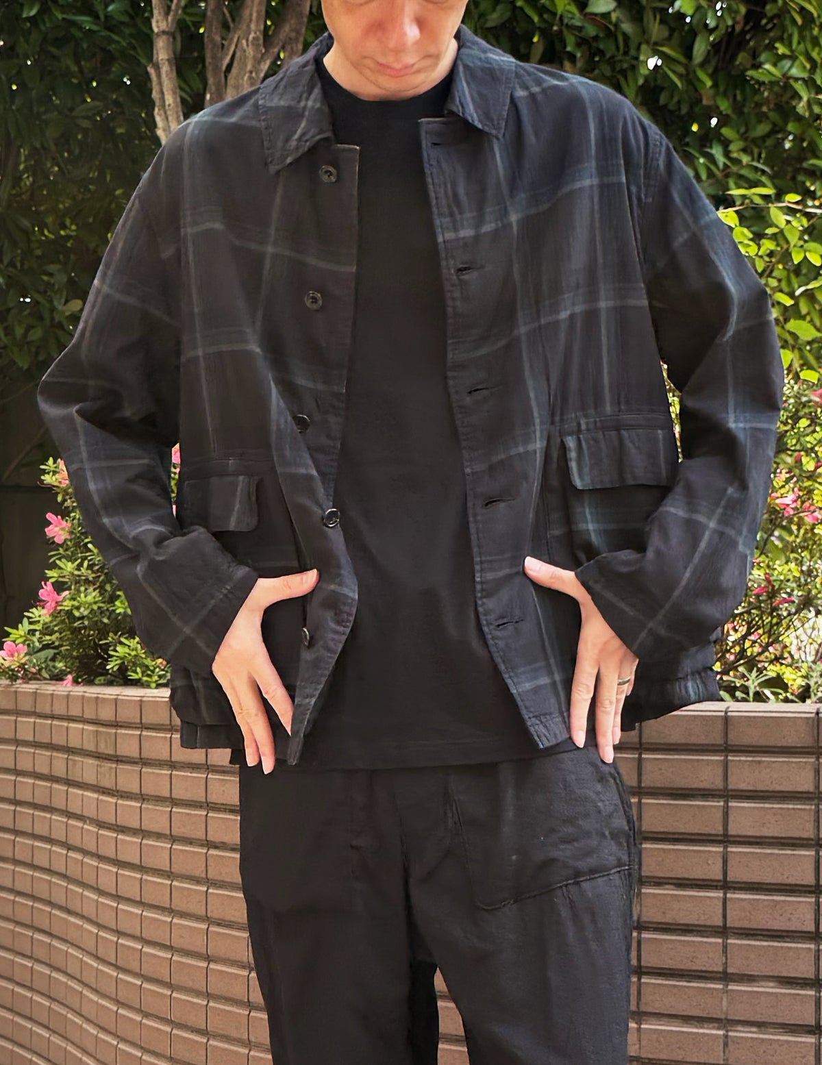 40 グリーン　Msize：スタッフ180㎝