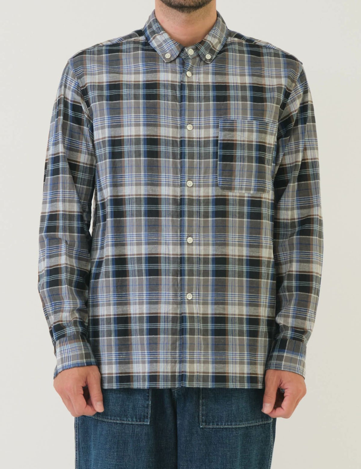 50 グレー　Msize：モデル180㎝