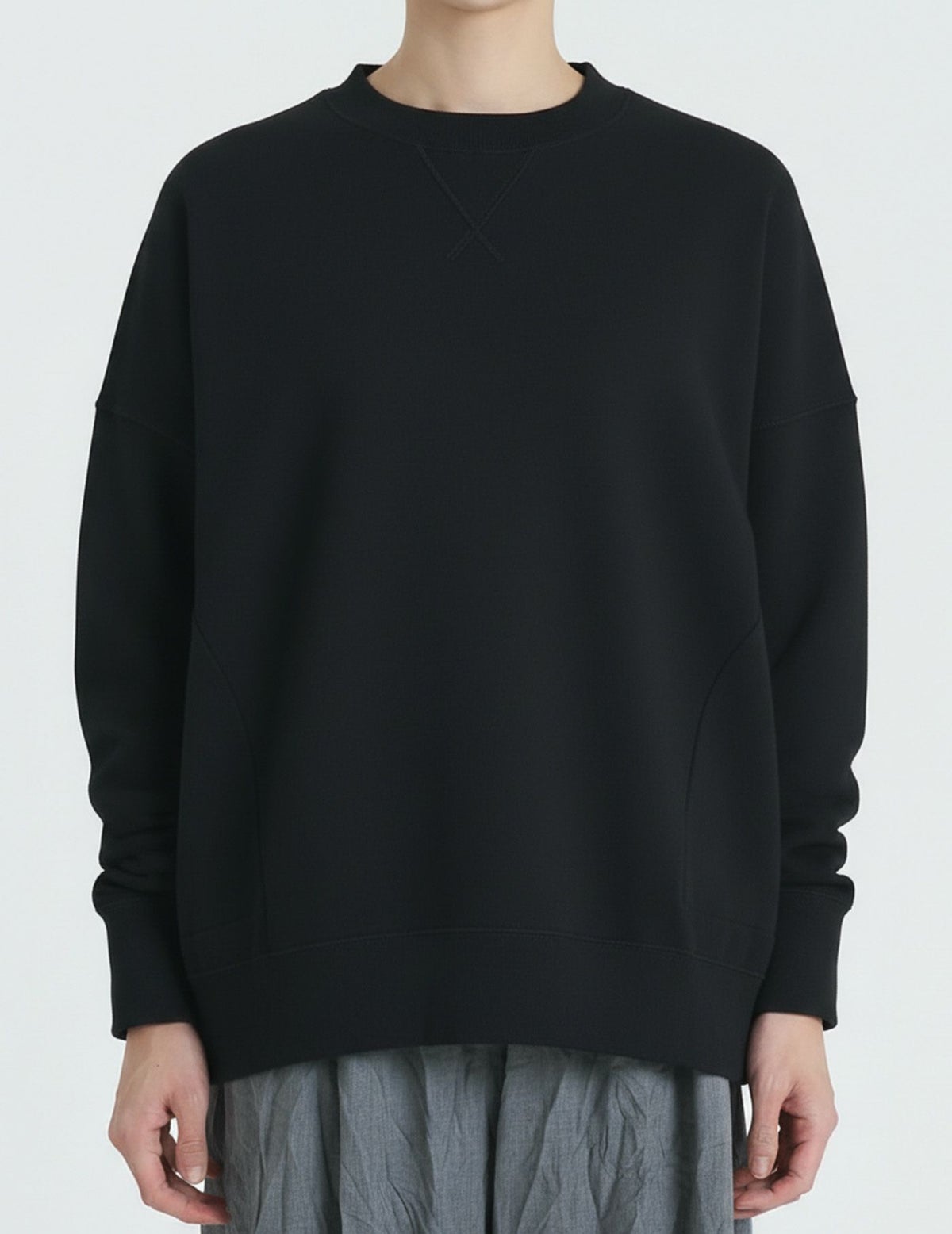 90 ブラック/36(M)size：モデル 169cm