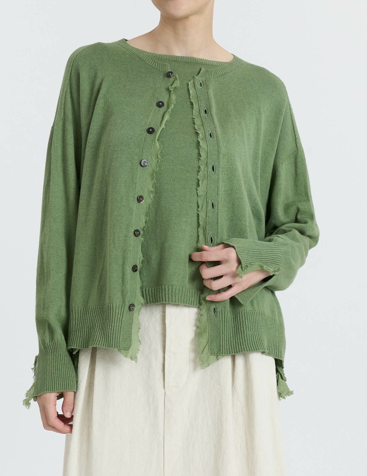 40 グリーン/36(M)size：モデル169㎝