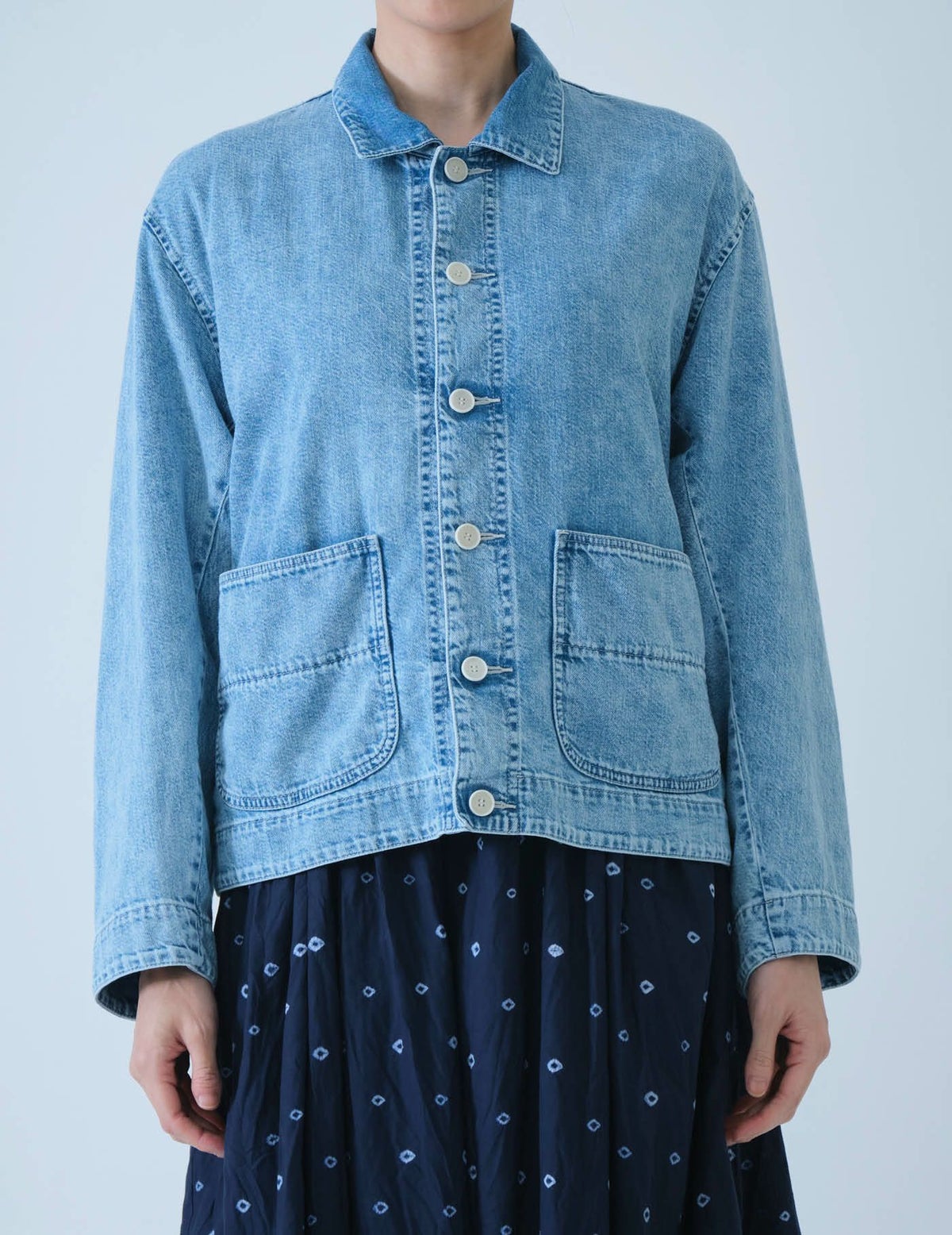 35 アイズブルー/36(M)size：モデル169㎝