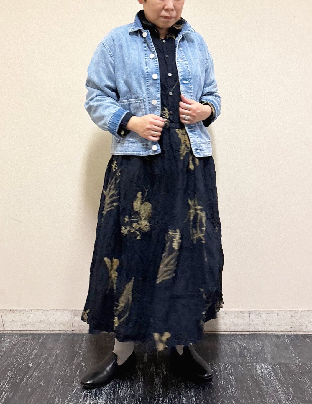 35 アイズブルー/34size：スタッフ154㎝