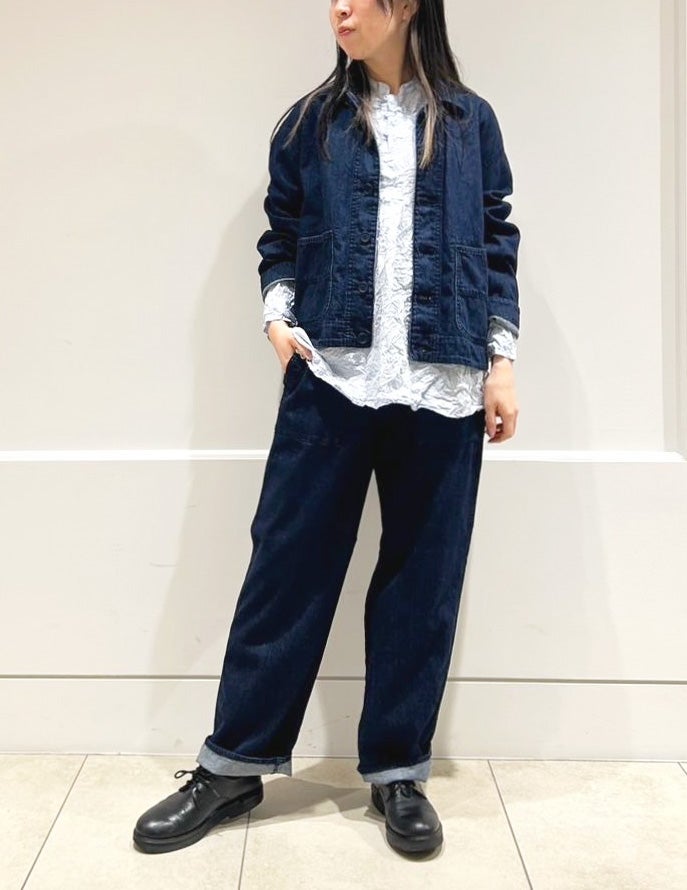 24 インディゴ/36size：スタッフ158㎝