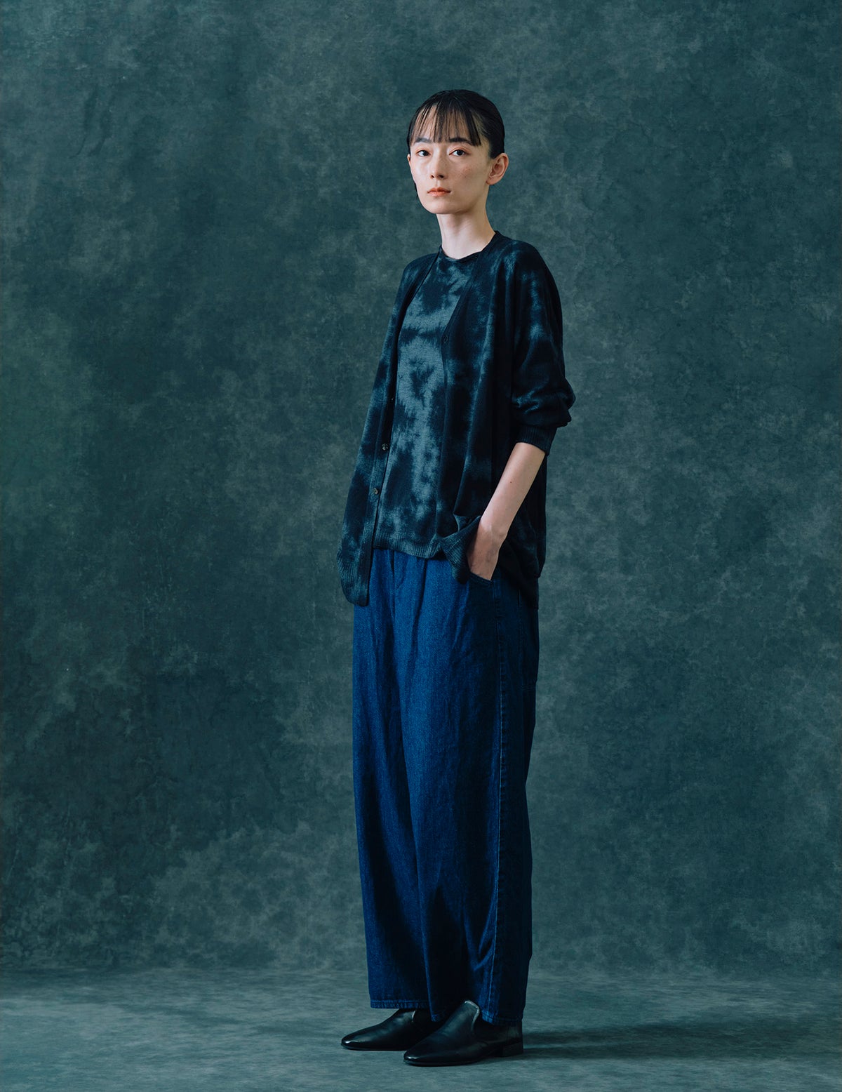24 インディゴ/36(M)size：モデル172㎝