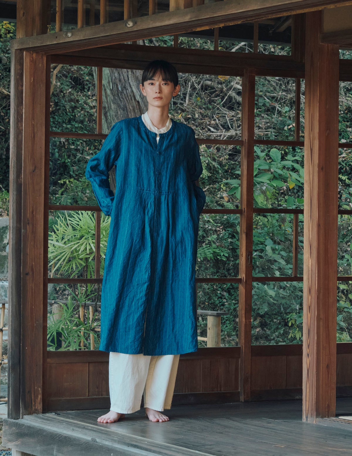 04 アイボリー/36(M)size：モデル172㎝