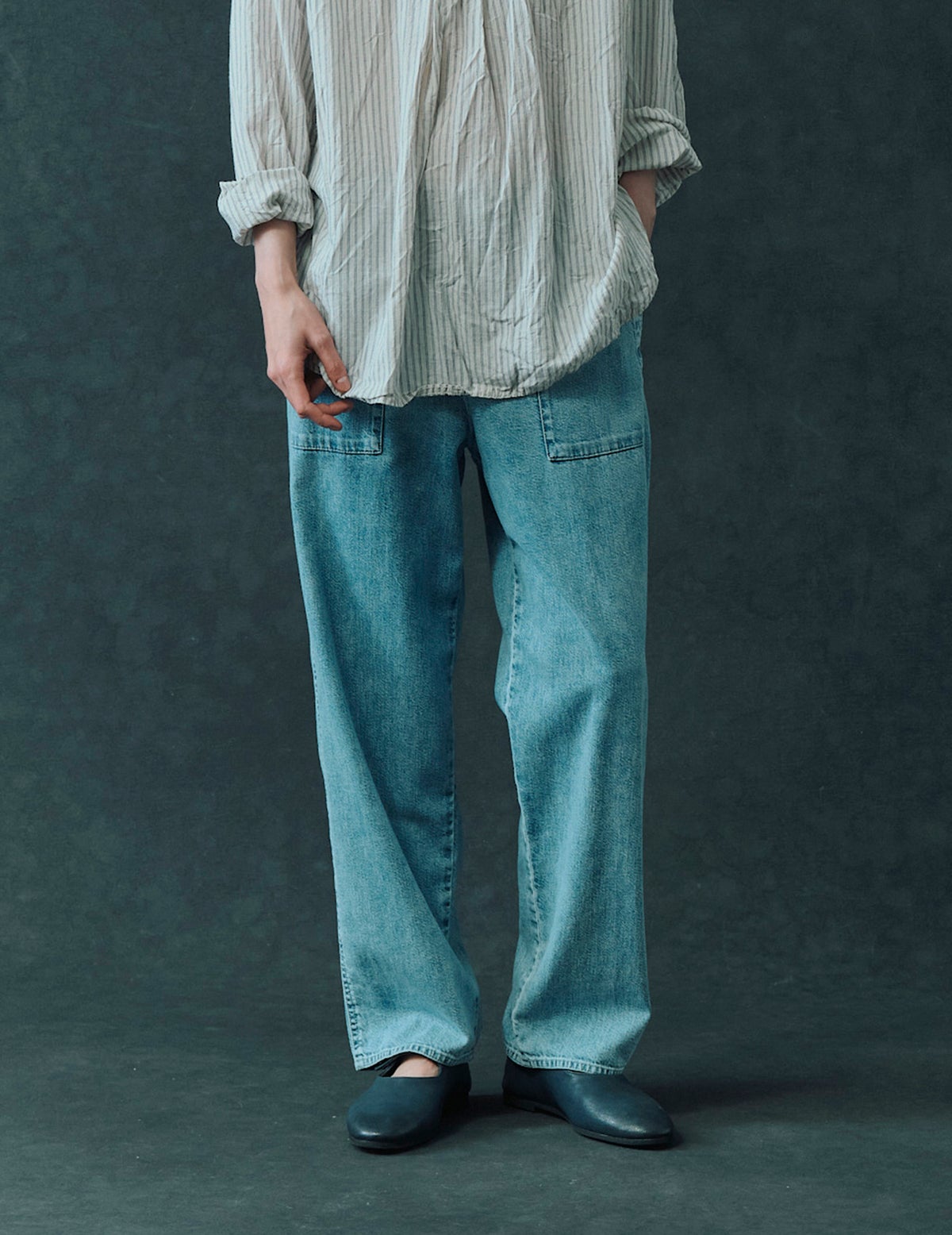 35 アイズブルー/36(M)size：モデル172㎝